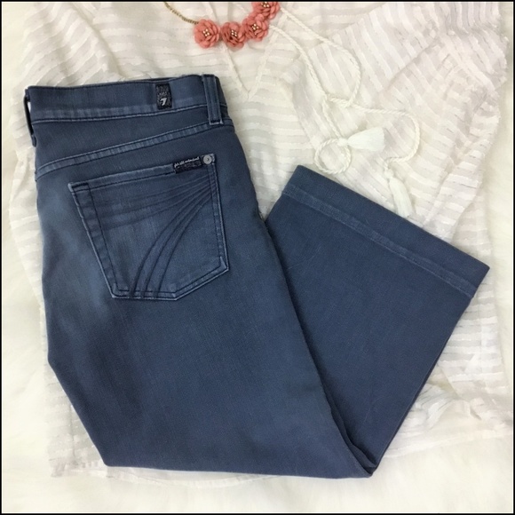 7 For All Mankind Denim - NWOT 7 For All Mankind Dojo cropped jeans